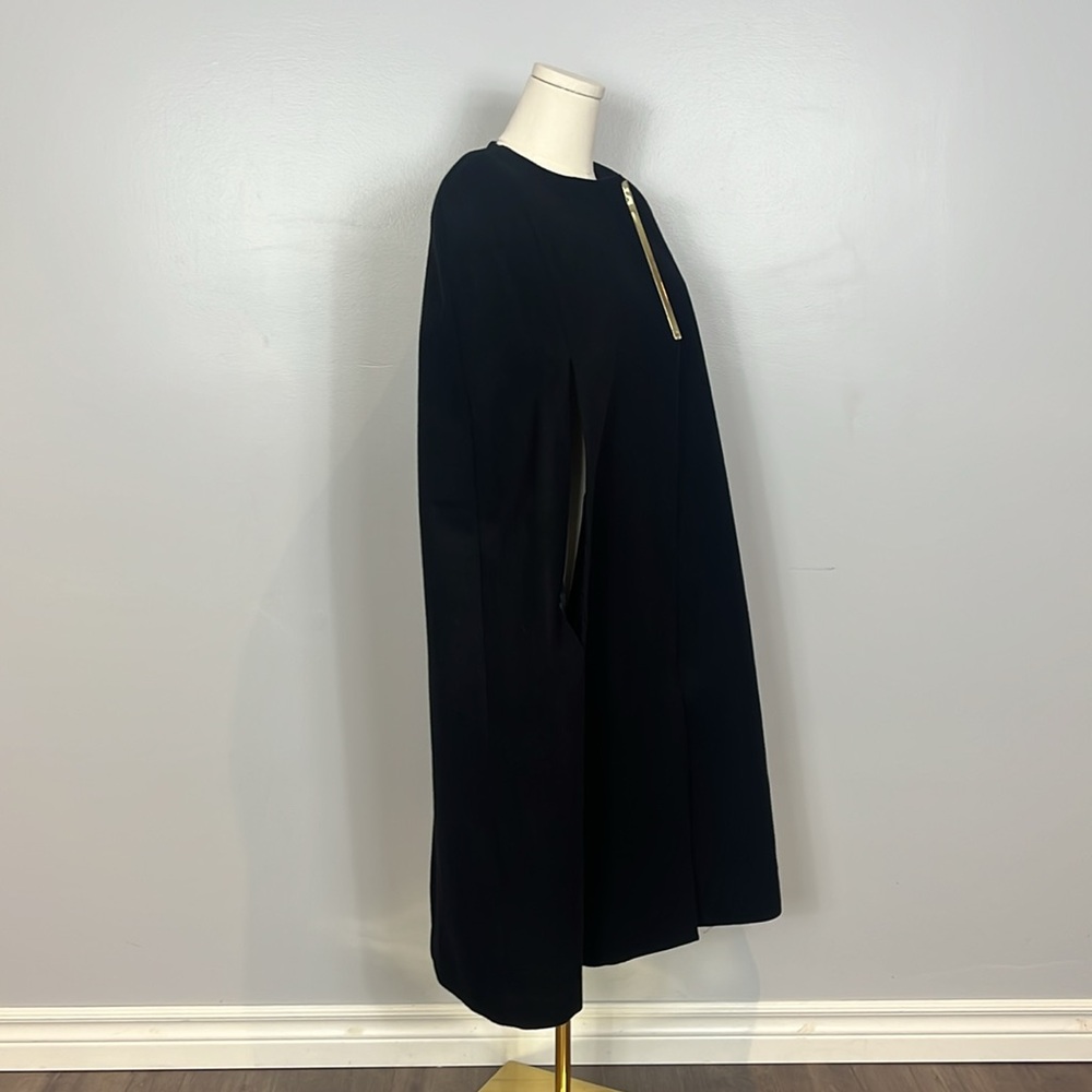 Malene Birger Graziano Black Wool Cape - Picture 14 of 17